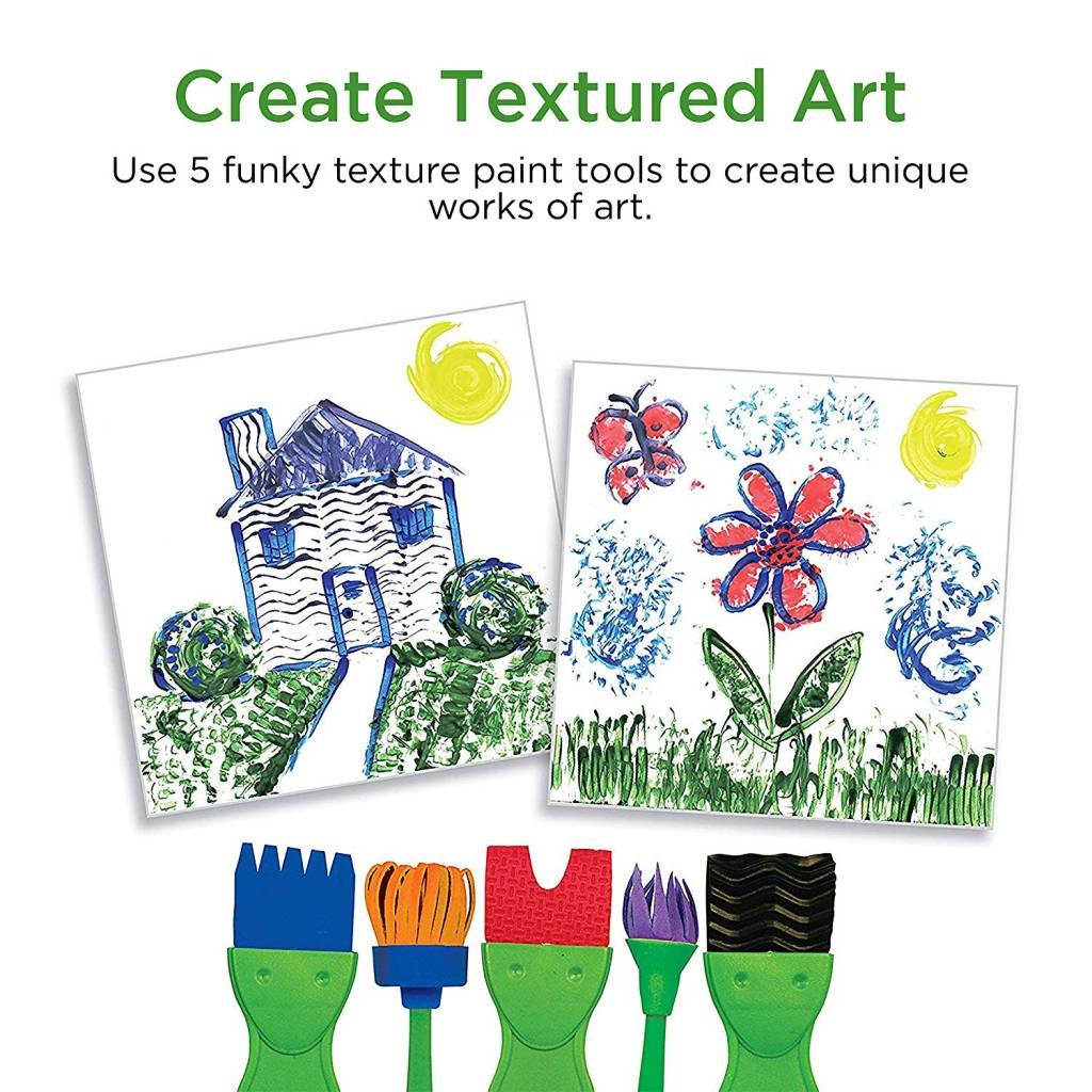 FABER CASTELL YOUNG ARTIST TEXTURE PAINTING SET*