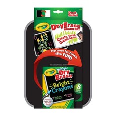 CRAYOLA DUAL-SIDED DRY ERASE BOARD SET