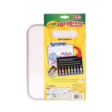 CRAYOLA DUAL-SIDED DRY ERASE BOARD SET