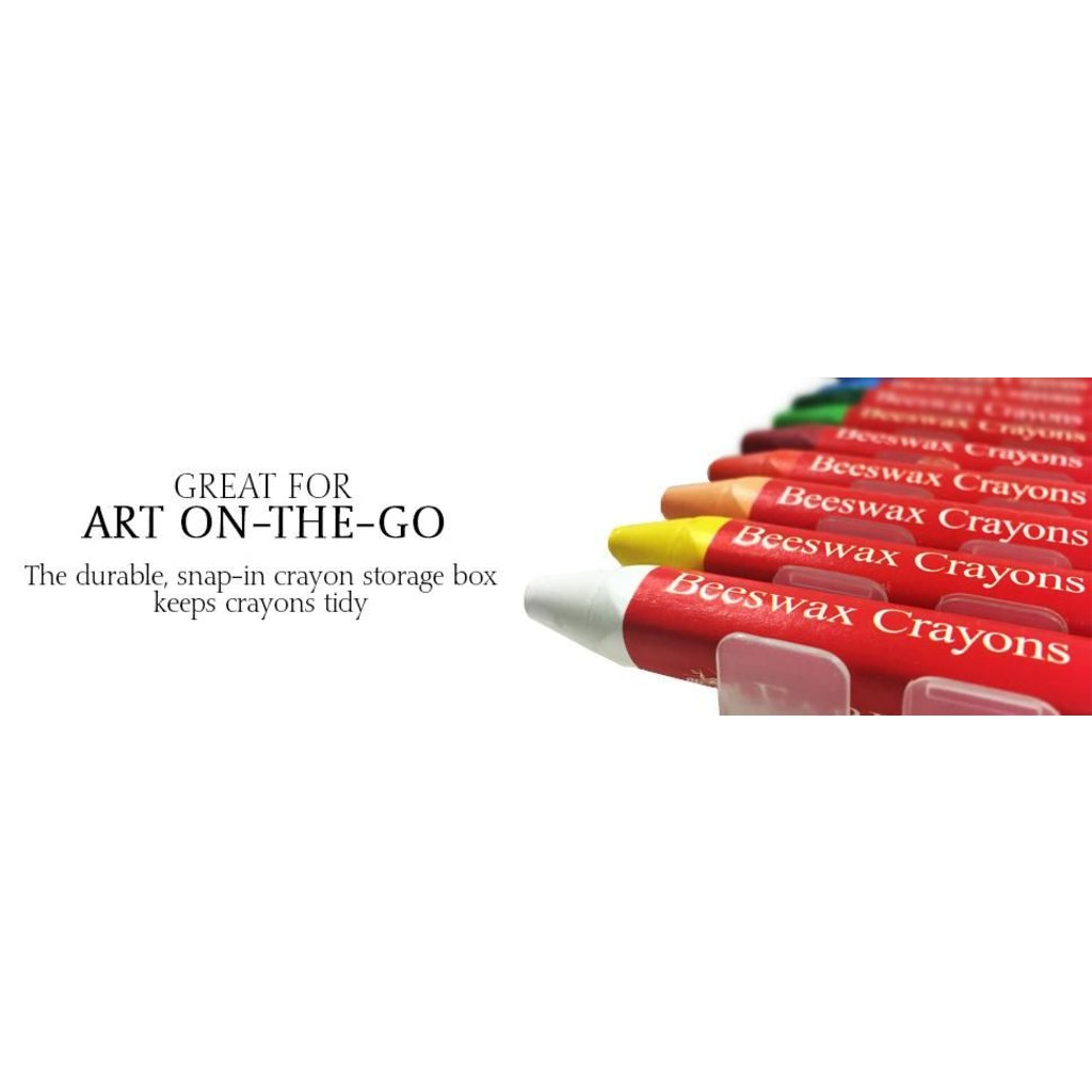 Faber-Castell Gel Crayons - 12 Vibrant Colors In Durable Storage Case