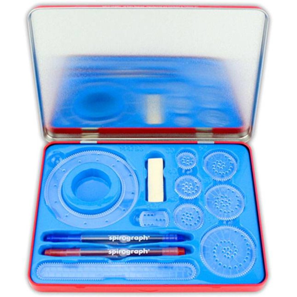 NEW Spirograph Design Set Tin-Spiral Art Kit - toys & games - by owner -  sale - craigslist