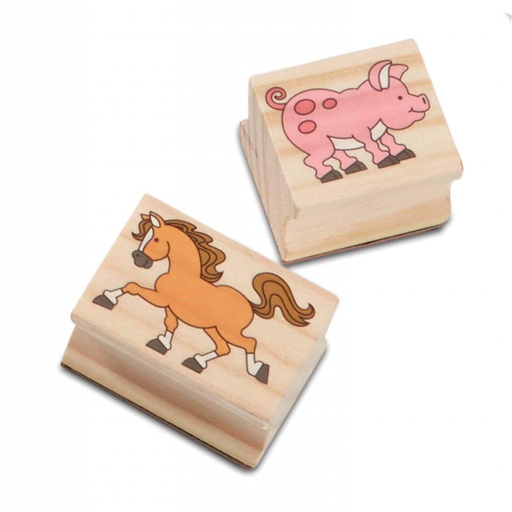 melissa and doug animal stamps