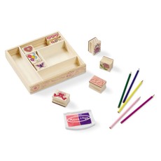 FRIENDSHIP WOODEN STAMP SET - THE TOY STORE