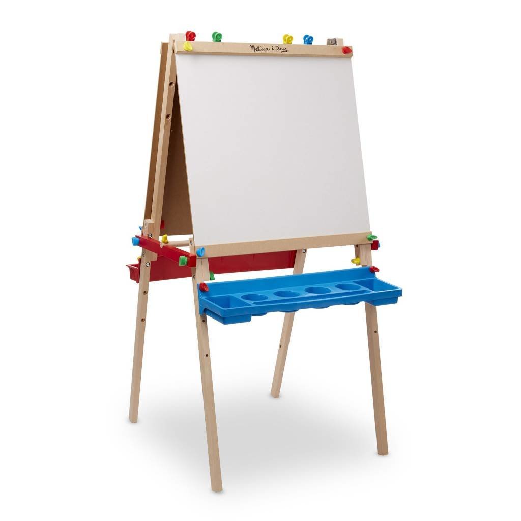 MELISSA AND DOUG DELUXE WOODEN STANDING ART EASEL