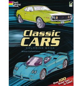 DOVER PUBLICATIONS CLASSIC CARS COLORING BOOK