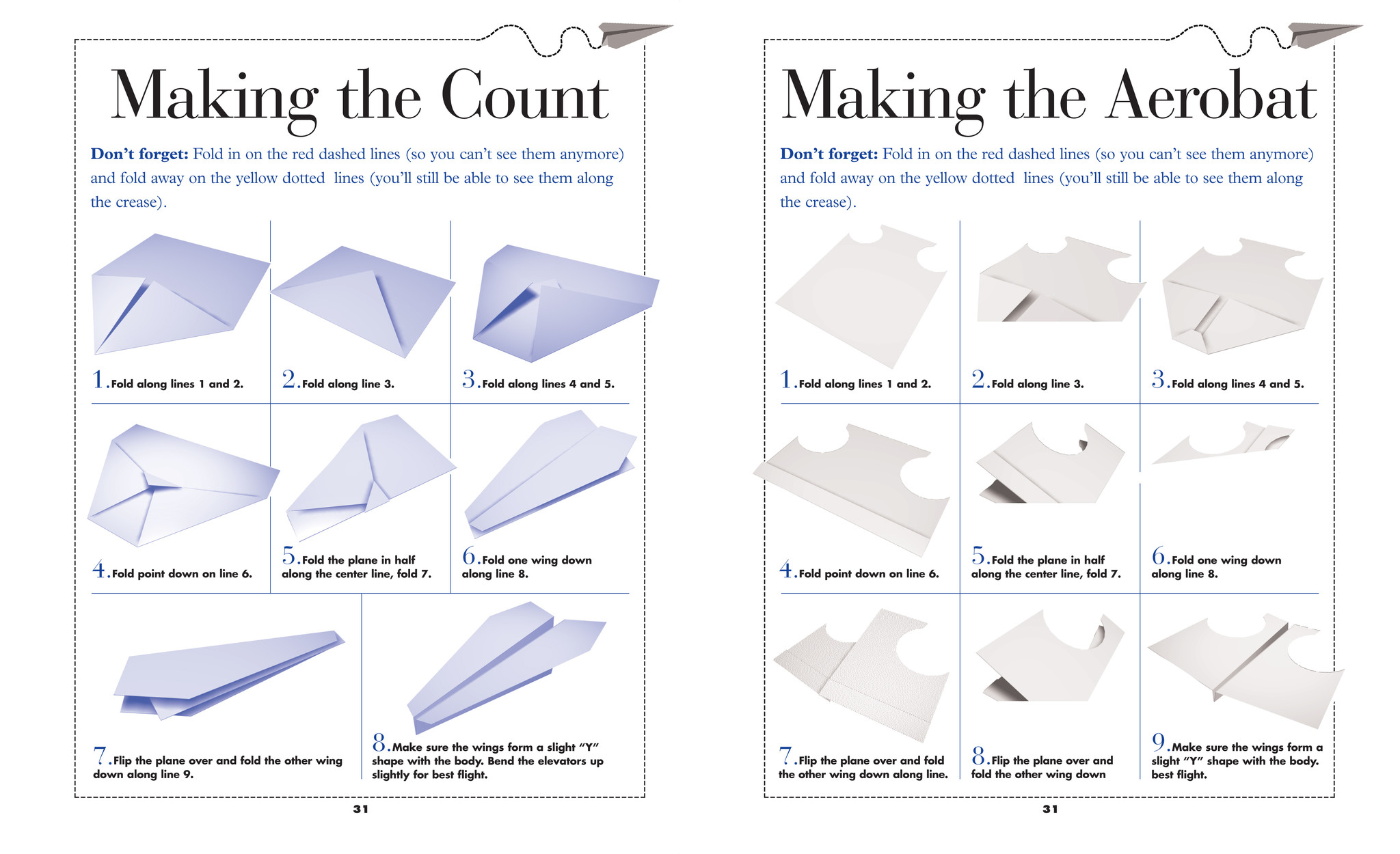 KIDS PAPER AIRPLANE BOOK THE TOY STORE