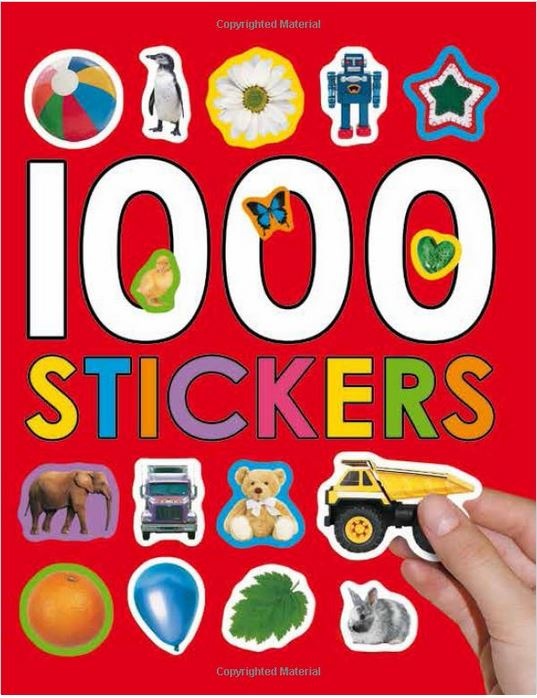 1000 STICKERS BOOK