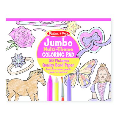 MELISSA AND DOUG JUMBO COLORING PAD