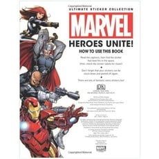 DK PUBLISHING MARVEL HEROES UNITE  STICKER COLLECTION