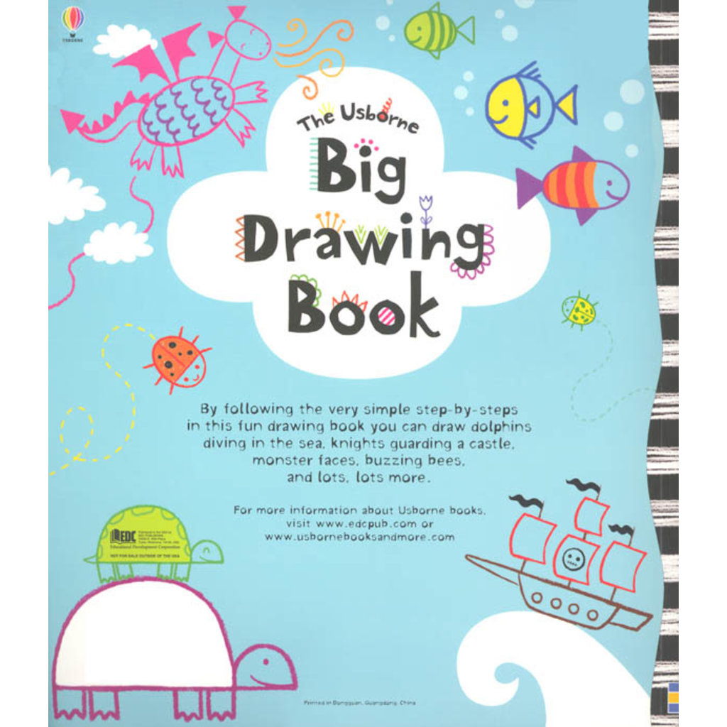 USBORNE BIG DRAWING BOOK THE TOY STORE