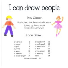 USBORNE I CAN DRAW PEOPLE*