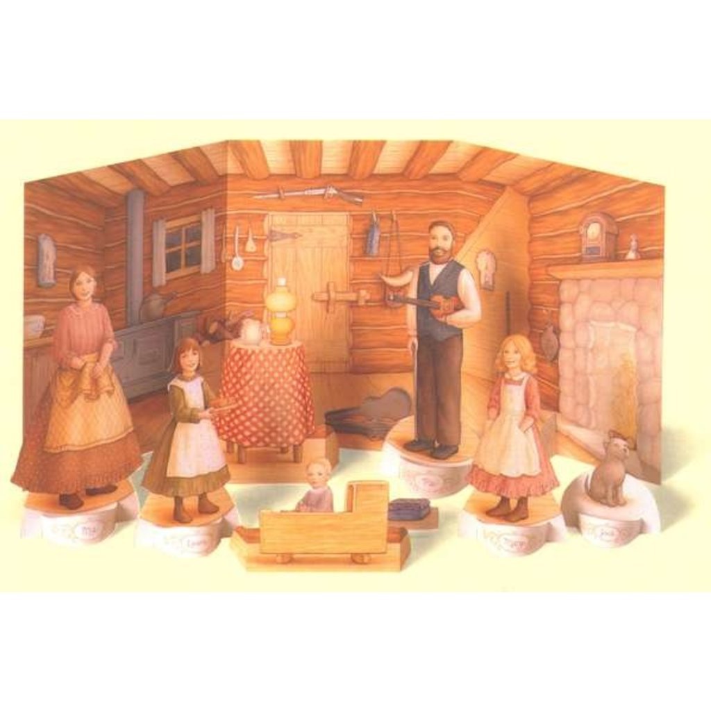 HARPERCOLLINS PUBLISHING LITTLE HOUSE PAPER DOLLS