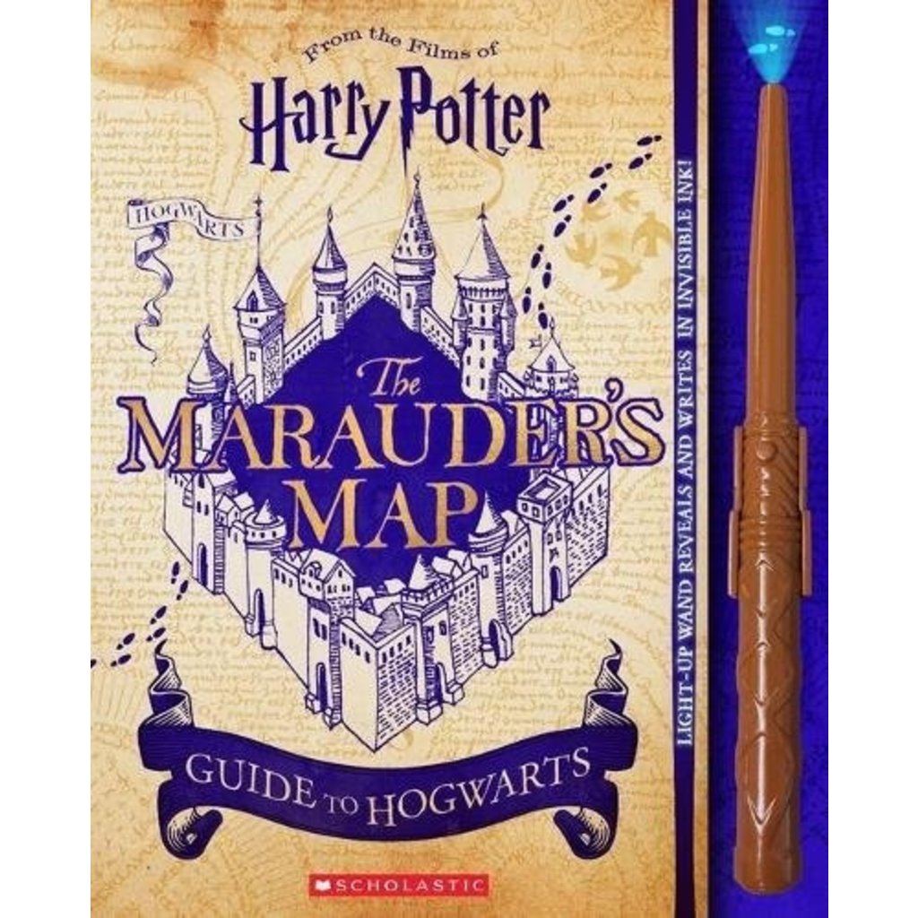 SCHOLASTIC HARRY POTTER MARAUDER'S MAP BOOK W/ WAND HB ROWLING