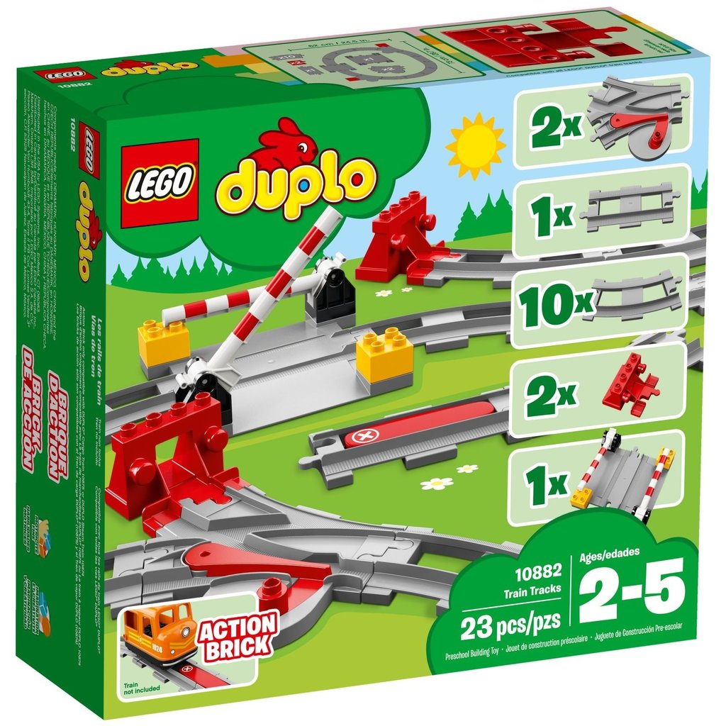 LEGO TRAIN TRACKS DUPLO