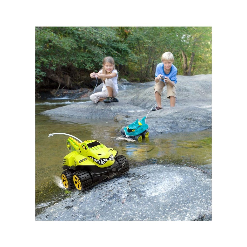 KID GALAXY SHARK MORPHIBIANS R/C AMPHIBIOUS VEHICLE