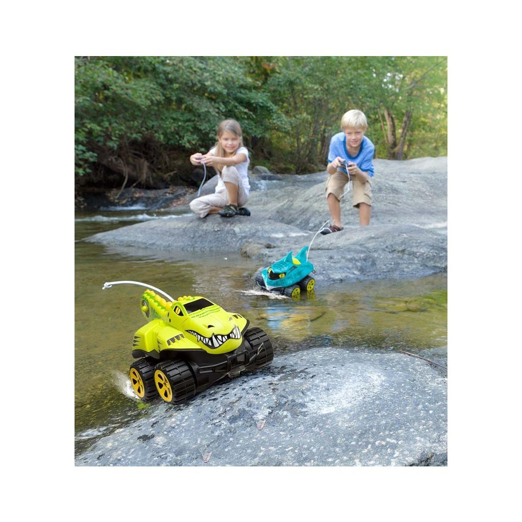 KID GALAXY CROC MORPHIBIANS R/C AMPHIBIOUS VEHICLE