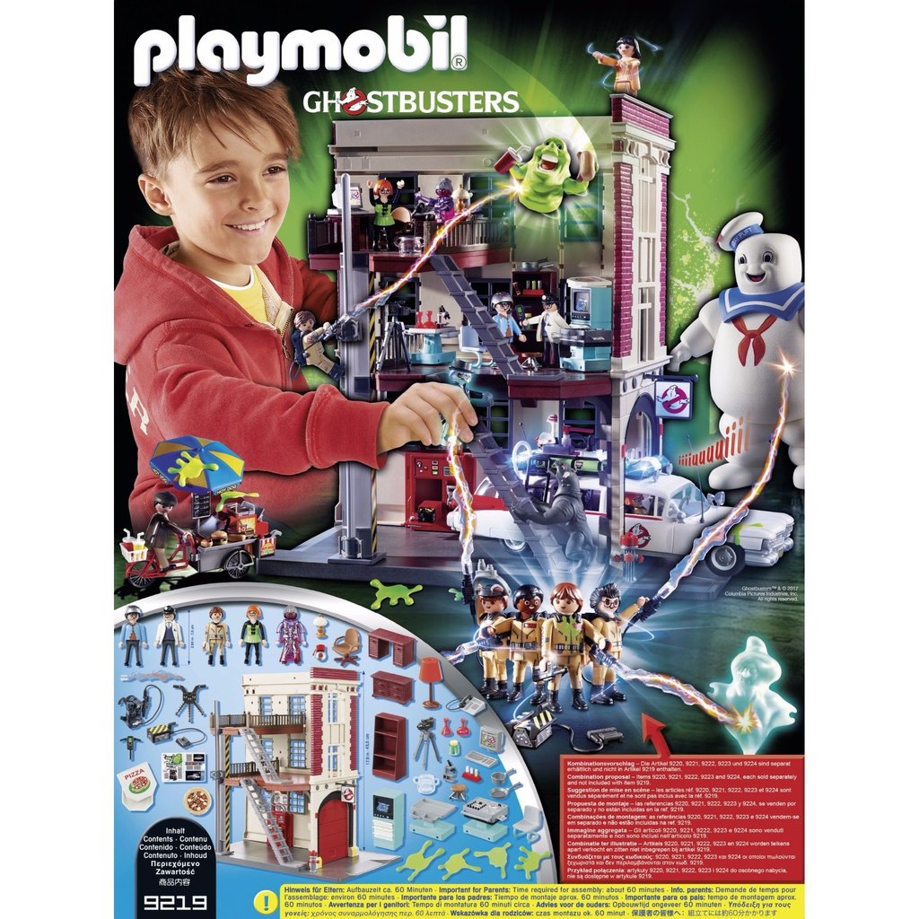 ghostbusters headquarters playmobil