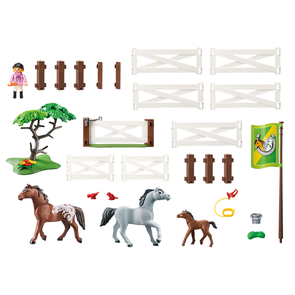 playmobil paddock