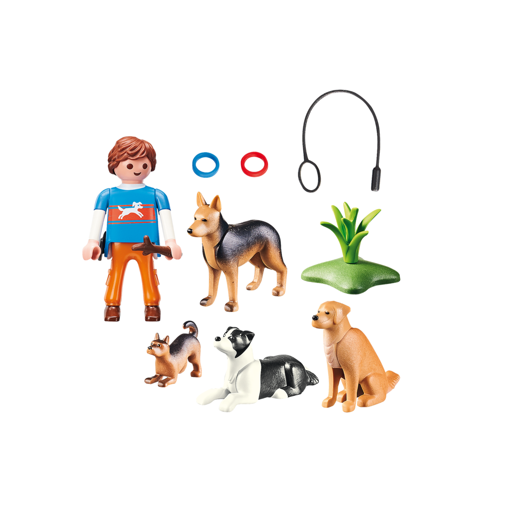 playmobil dog trainer