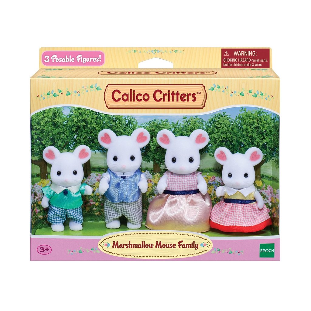 MARSHMALLOW MOUSE FAMILY CALICO CRITTERS