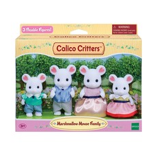 CALICO CRITTERS MARSHMALLOW MOUSE FAMILY CALICO CRITTERS