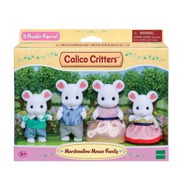 CALICO CRITTERS MARSHMALLOW MOUSE FAMILY CALICO CRITTERS