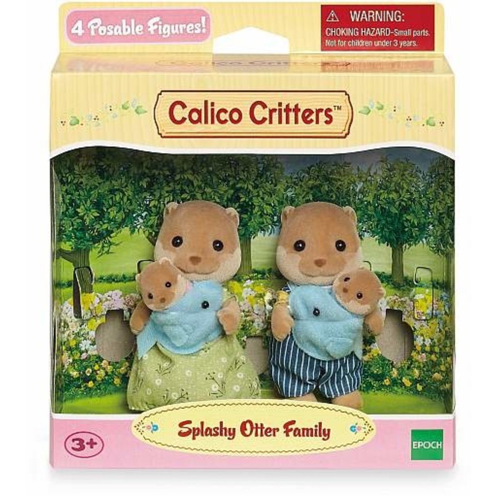 calico critters sea otter family