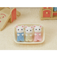 MARSHMALLOW MOUSE TRIPLETS CALICO CRITTERS