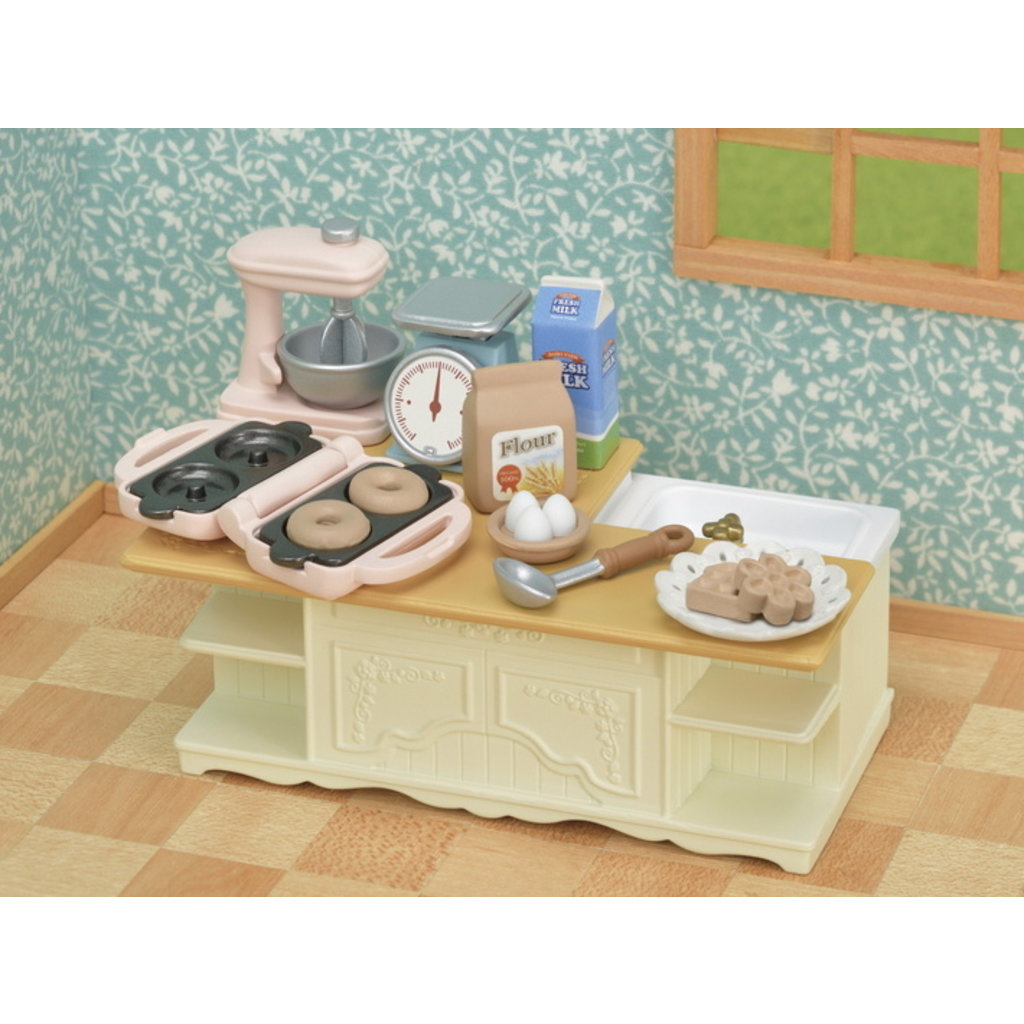 CALICO CRITTERS KITCHEN ISLAND CALICO CRITTERS