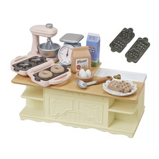 CALICO CRITTERS KITCHEN ISLAND CALICO CRITTERS