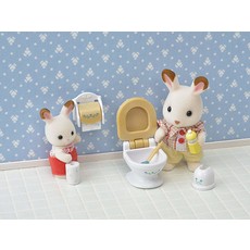 CALICO CRITTERS COUNTRY BATHROOM SET CALICO CRITTERS