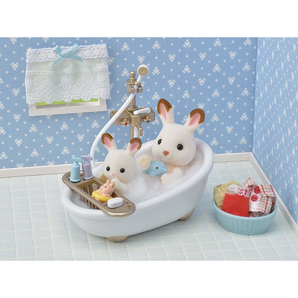 CALICO CRITTERS COUNTRY BATHROOM SET CALICO CRITTERS