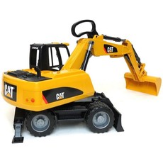 BRUDER TOYS AMERICA CATERPILLAR SMALL WHEELED EXCAVATOR