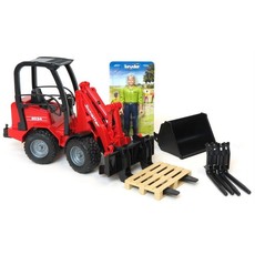 BRUDER TOYS AMERICA COMPACT LOADER & ACCESSORIES