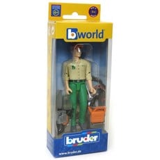 BRUDER TOYS AMERICA FORESTRY WORKER