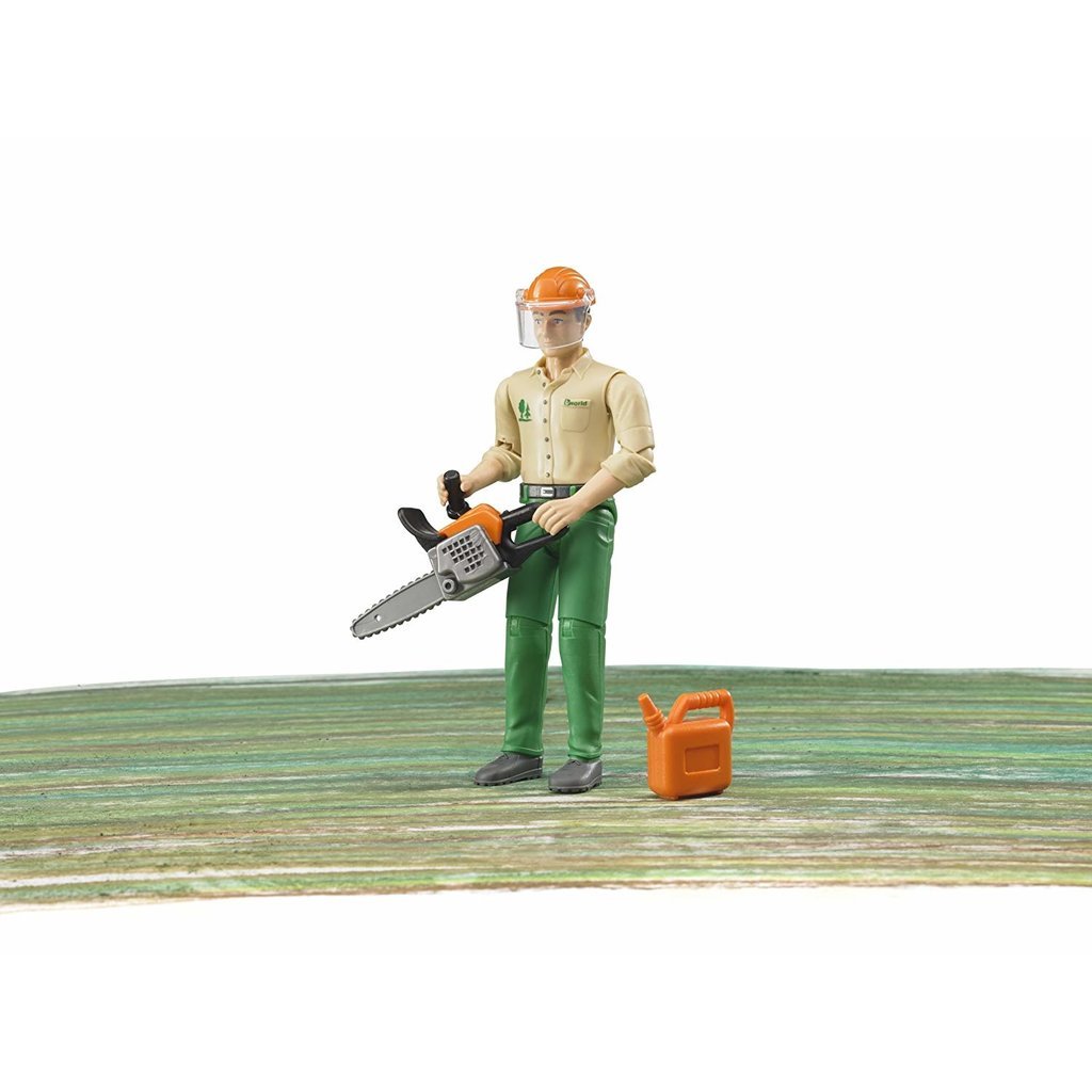 BRUDER TOYS AMERICA FORESTRY WORKER