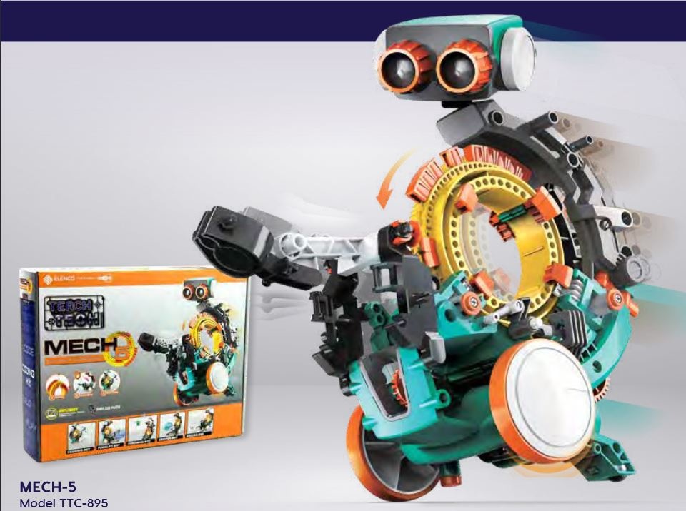 MECH 5 MECHANICAL CODING ROBOT - THE TOY STORE