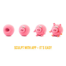 FAT BRAIN TOYS HEY CLAY ANIMALS*