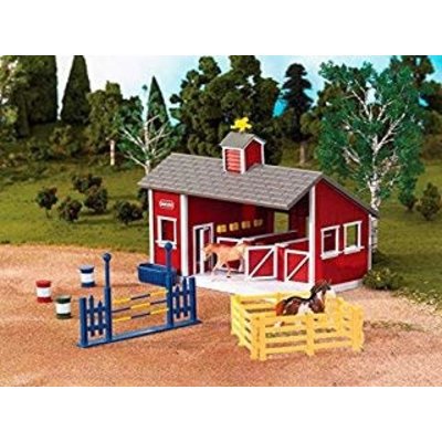 BREYER RED STABLE PLAYSET