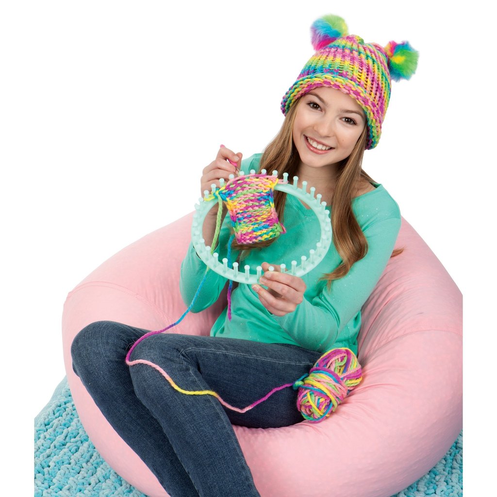 How to Knit a Hat, Quick Knit Loom, Creativity for Kids