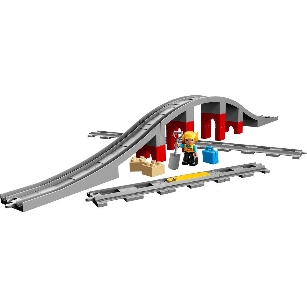 LEGO TRAIN BRIDGE AND TRACKS