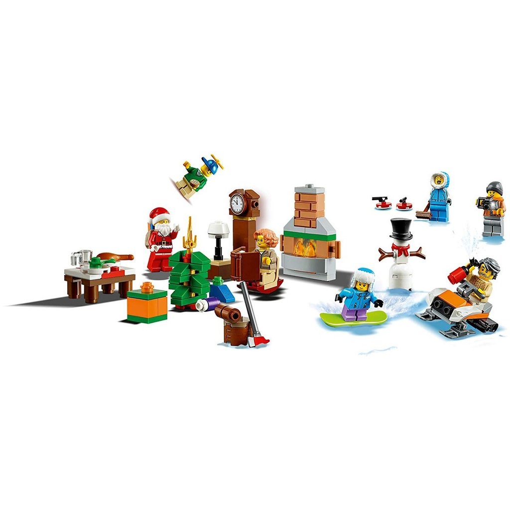 lego city calendar 2019