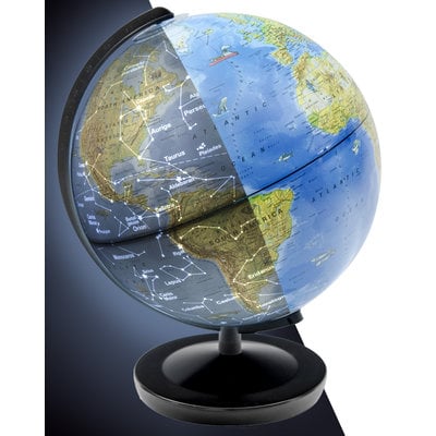 Ravensburger Light Up World Globe 6 anni in su, puzzle 3D, 188