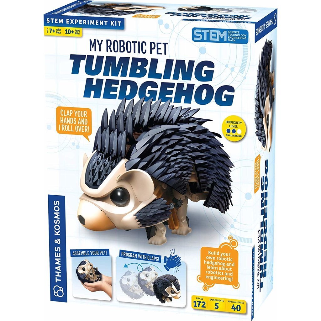 THAMES & KOSMOS MY ROBOTIC PET TUMBLING HEDGEHOG