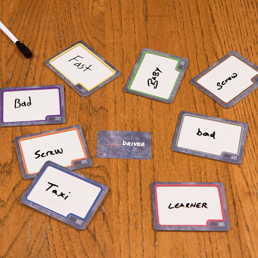 Cue Cards Printable Blank Slate Game Cards