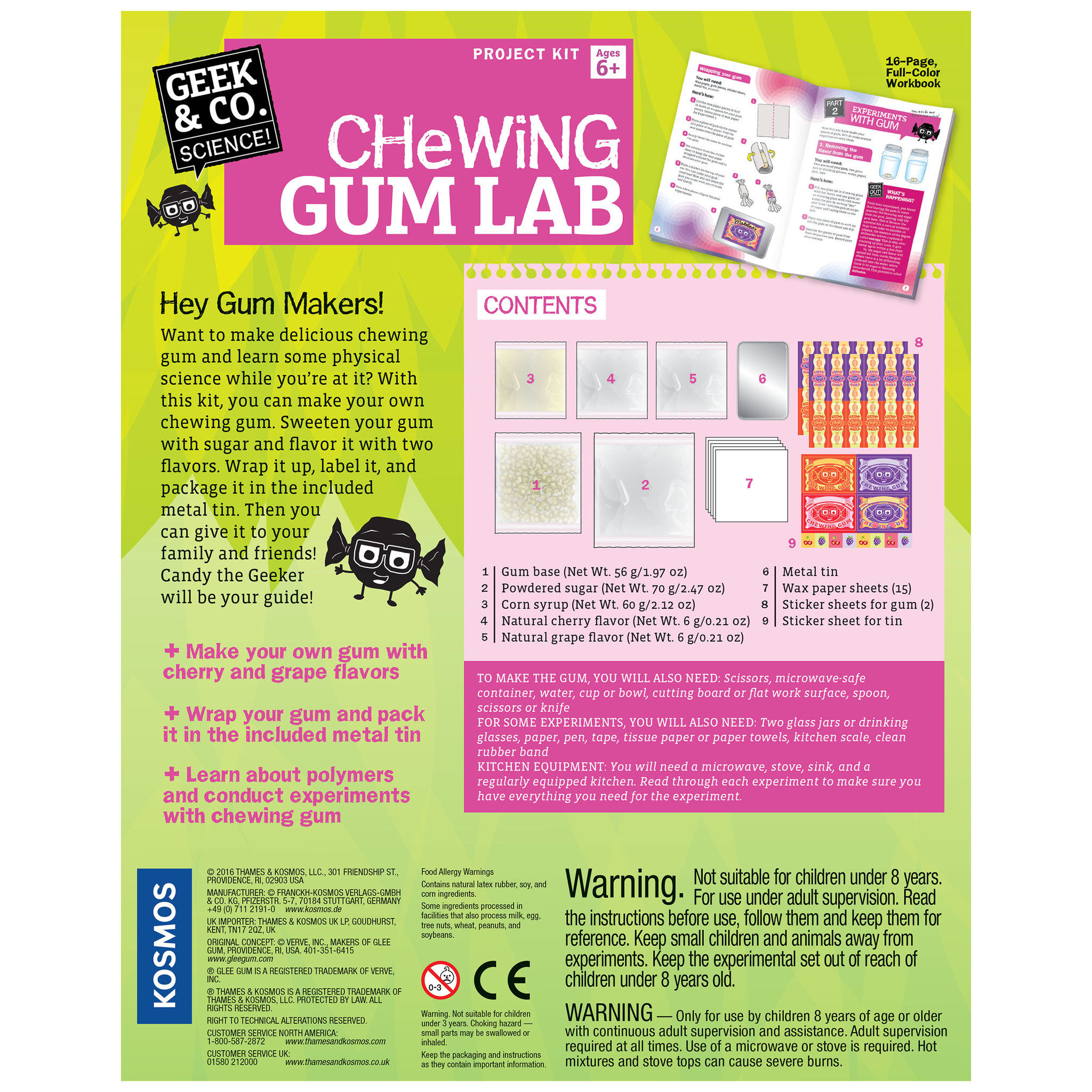 CHEWING GUM LAB THE TOY STORE
