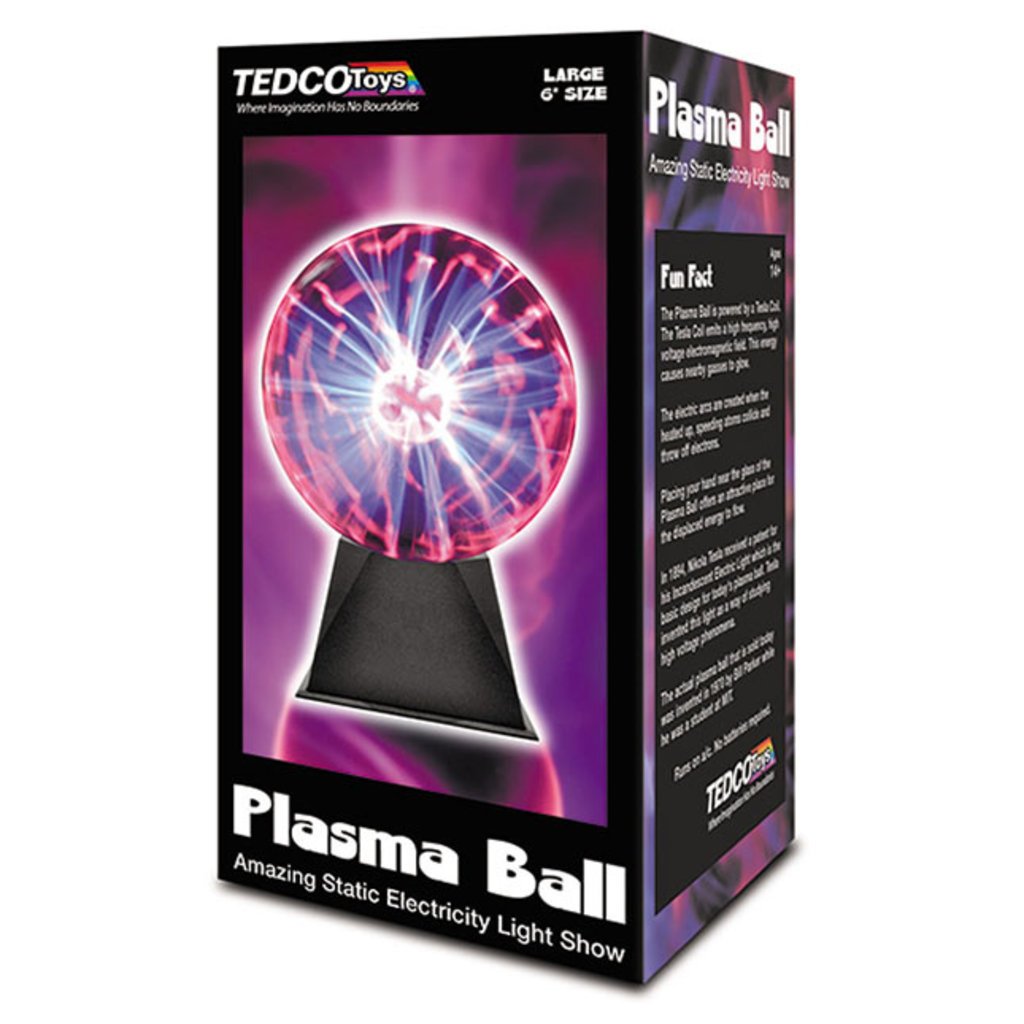 Plasma Ball/Light/Lamp, Static Electricity Globe Electric Lightning Ball