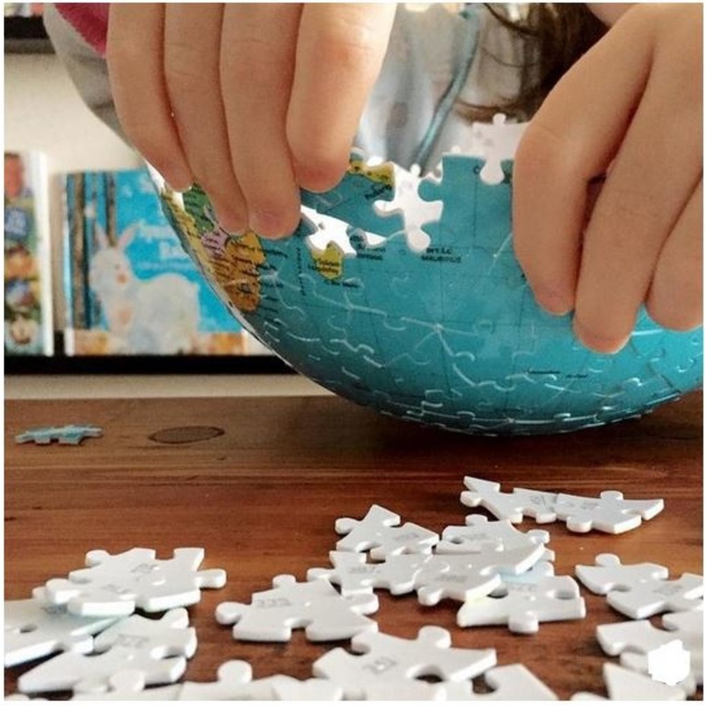 Ravensburger - Puzzle 3D Ball éducatif - Globe t…