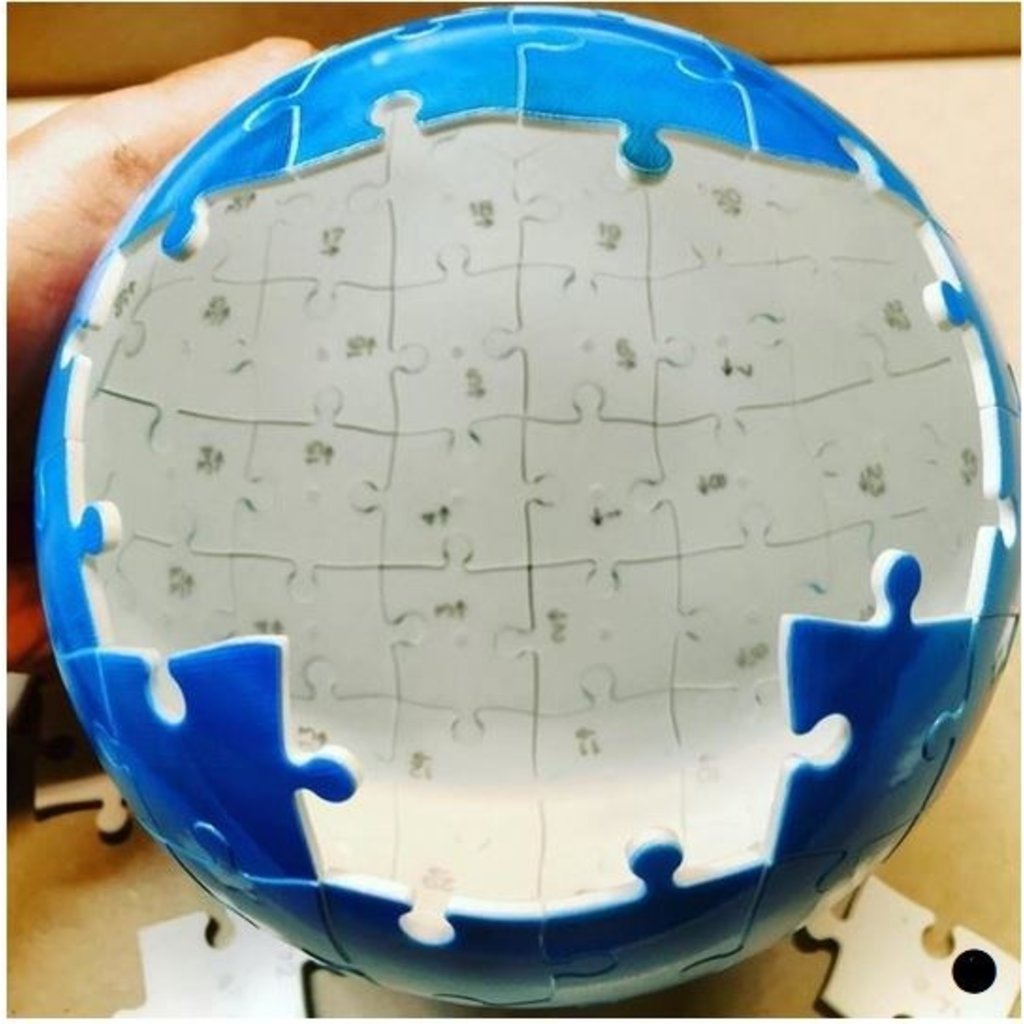 Earth Globe 3D Puzzle, Puzzles