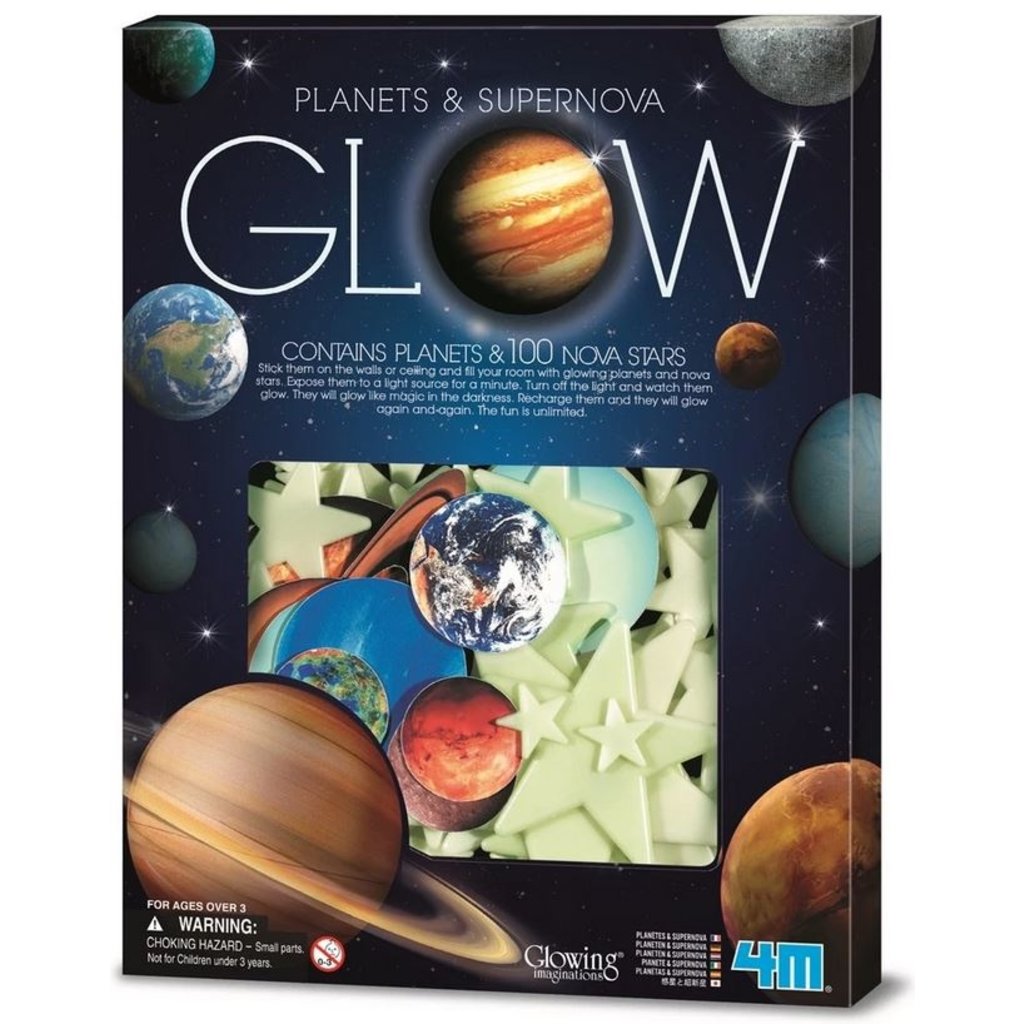 THE TOY NETWORK GLOW PLANETS & SUPERNOVA